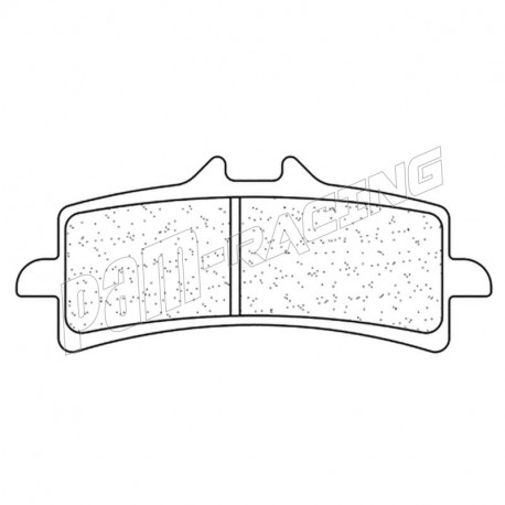 Plaquettes de frein avant route métal fritté CL BRAKES