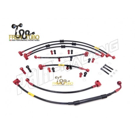 Kit durites de frein complet aviation avant + arrière FREN TUBO RS660 2020-2026 ABS