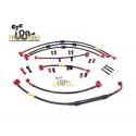 Kit durites de frein complet aviation avant + arrière FREN TUBO RS660 2020-2026 ABS
