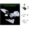 Carénage poly complet 6 parties selle origine fibre de verre ZX6R 636 2013-2016 SRT FAIRINGS