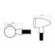 Clignotants aluminium LED Apollo Classic HIGHSIDER R18, INDIAN, Z400, Z650