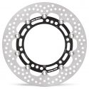 Disque de frein avant flottant Halo 296 mm ep 5.0 mm RS250R, TSR250, CBR400F/F2, RVF400, VFR400R/750R Moto-Master
