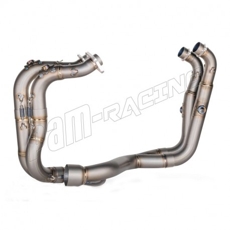 Collecteur racing titane RSV4 1000 RR/RF 2017-2020, RSV4 1100 /Factory 2021-2026, Tuono V4 2017-2026 SPARK