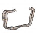 Collecteur racing titane RSV4 1000 RR/RF 2017-2020, RSV4 1100 /Factory 2021-2026, Tuono V4 2017-2026 SPARK