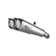 Double silencieux KONIX EVO homologués Hypermotard 698 2024-2025 SPARK
