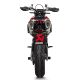 Double silencieux titane homologués Akrapovic Hypermotard 698 2024-2025