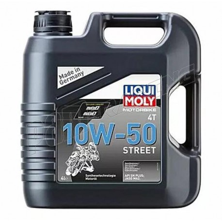 Huile moteur 4T street 10W50 LIQUI MOLY 1L ou 4L