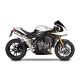 Ligne 3/4 racing inox/titane SPARK 1200 Speed Triple RR/RS 2021-2024