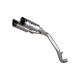 Ligne 3/4 racing inox/titane SPARK 1200 Speed Triple RR/RS 2021-2024