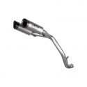 Ligne 3/4 racing inox/titane SPARK 1200 Speed Triple RR/RS 2021-2024