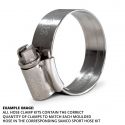 Kit colliers pour durites de radiateur SAMCO SPORT Daytona 765 Moto2 2019-2020
