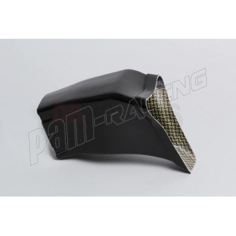 Entrée d'air racing fibre de verre noire DB Holders S1000RR 2009-2014