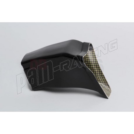 Entrée d'air racing fibre de verre noire DB Holders S1000RR 2009-2014