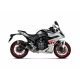 Ligne d'échappement complète racing inox/carbone Akrapovic Ninja 1100SX, GSX-8S/R 2025
