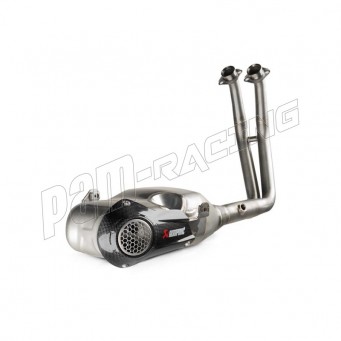 Ligne d'échappement complète homologuée inox Akrapovic GSX-8S 2023-2025/ GSX-8R 2024-2025