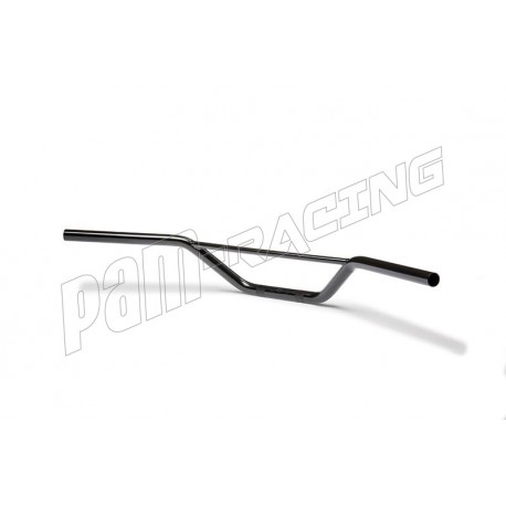 Guidon pro Cross MX2 HIGHSIDER inox noir diamètre 22 mm