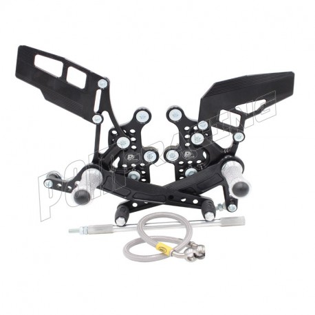 Commandes reculées PP Tuning SV650 2003-2010