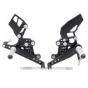 Commandes reculées PP Tuning Speed Triple 1050 2008-2010