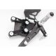 Commandes reculées PP Tuning ZX-10R 2006-2007