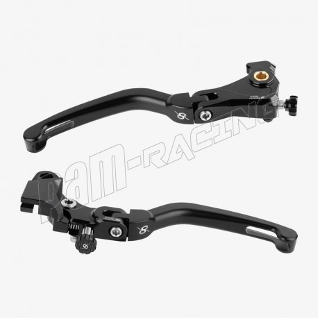 Kit levier de frein + embrayage rabattable ZX6R 636 2024-2026 BONAMICI