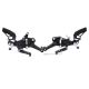 Commandes reculées PP Tuning RS660, TUONO 660 2020-2024 avec 34 positions de réglage