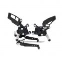 Commandes reculées PP Tuning Trident 660 2021-2024