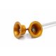 Tampons de protection axe de roue avant PP Tuning Trident 660 2021-2024