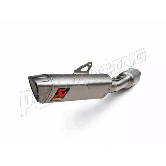 Silencieux titane Track Day adaptable SLIP-ON mono silencieux Akrapovic pour CBR1000RR 2024-2026