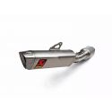 Silencieux titane Track Day adaptable SLIP-ON mono silencieux Akrapovic pour CBR1000RR 2024-2026