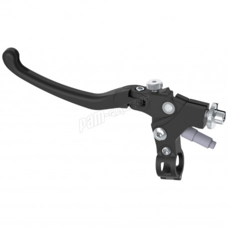 Levier d'embrayage racing à câble avec contact électrique offset 26 ou 30 mm LIGHTECH