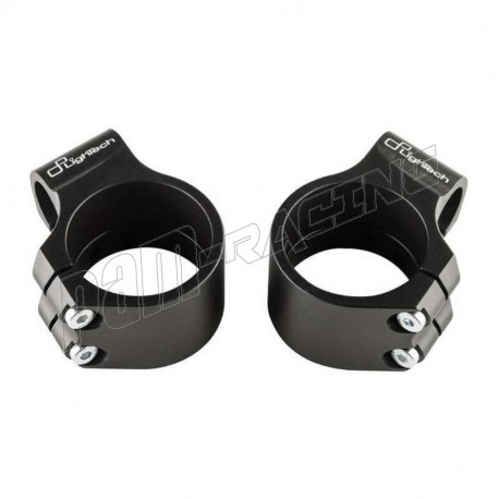 Bracelets 7° diamètre 50 mm position standard  pour demi guidons LIGHTECH