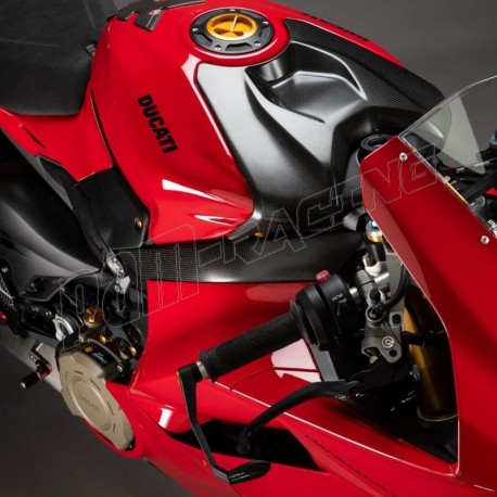 Protections de cadre carbone mat LIGHTECH Panigale V4/Panigale V4S 2025-2026