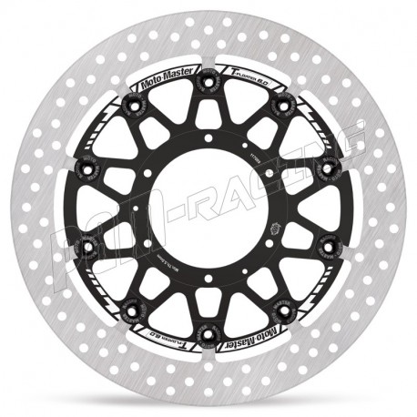 Disque de frein avant racing 100% flottant Halo T-Floater 310 mm ep 6.5 mm Moto-Master HONDA