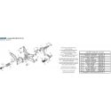 Pièces de rechange pour commandes reculées Bonamici Racing CBR600RR 2024-2025
