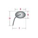 Rétroviseur aluminium LSL homologué CE