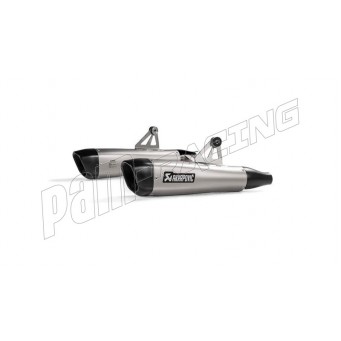 Double silencieux titane Akrapovic Bonneville T100/T120 2017-2020