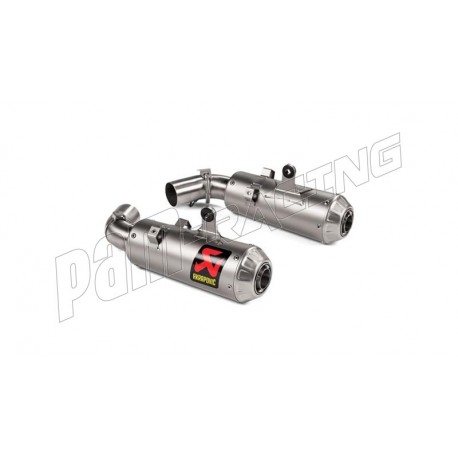 Double silencieux titane Akrapovic Hypermotard 950/SP 2019-2024