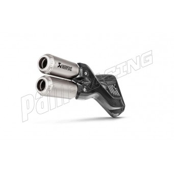 Double silencieux titane Akrapovic Multistrada 950 2017-2020, Multistrada 1200/1260 Enduro 2017-2020 