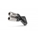 Double silencieux titane Akrapovic Multistrada 950 2017-2020, Multistrada 1200/1260 Enduro 2017-2020 