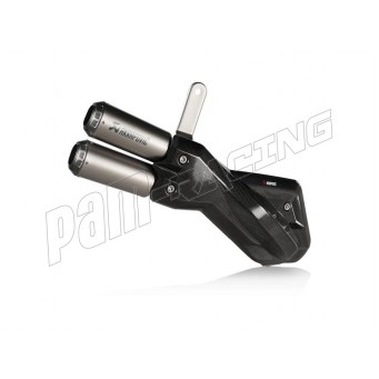 Double silencieux titane Akrapovic Multistrada 950/S/V2/V2S 2021-2024