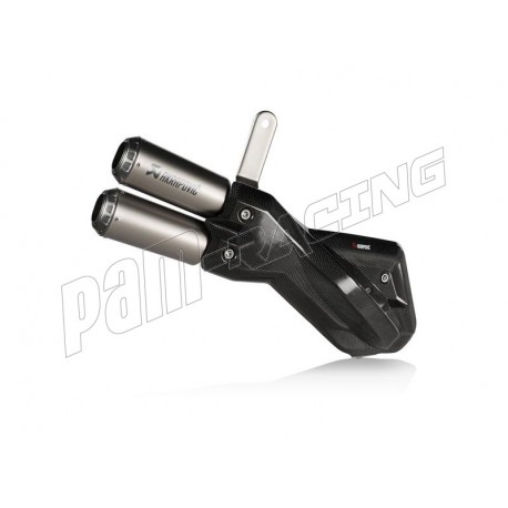 Double silencieux titane Akrapovic Multistrada 950/S/V2/V2S 2021-2024