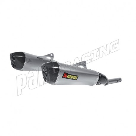 Double silencieux titane/carbone Akrapovic K1600GT/GTL 2011-2023
