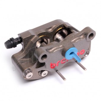 Etrier arrière axial 2 parties P4 24 CNC BREMBO Entraxe 64 mm