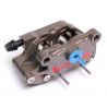 Etrier arrière axial 2 parties P4 24 CNC BREMBO Entraxe 64 mm