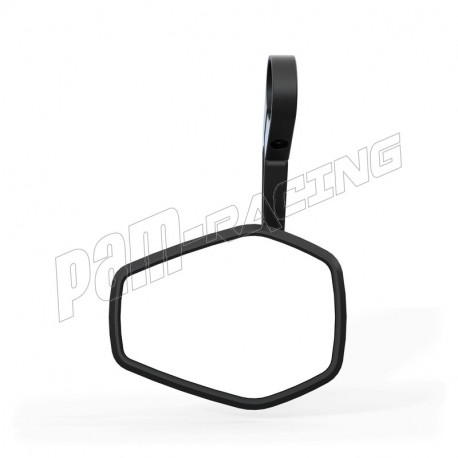 Rétroviseur d'embout de guidon HIGHSIDER pro Esagano-RS long homologué