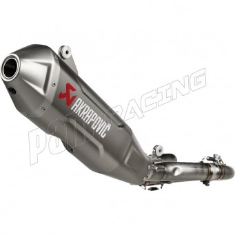 Ligne d'échappement évolution titane Akrapovic YZ250F 2024