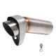 Db-killer V-TUV305 pour silencieux d'origine S1000RR, S1000R, M1000R, M1000RR 2022-2024 S-B10SO15-HGFT et M-HGF00305TB Akrapovic
