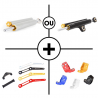 Kit Amortisseur de direction OHLINS, collier et Support DUCABIKE Multistrada V4/S 2021-2024