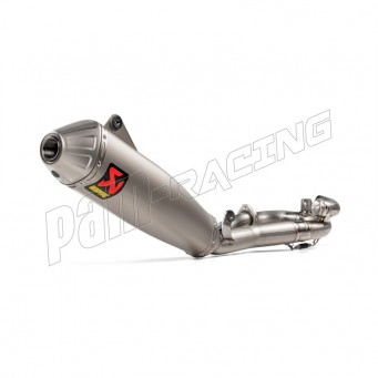 Ligne d'échappement évolution titane Akrapovic YZ450F 2020-2022, WR450F 2020-2023