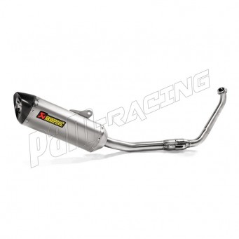 Ligne d'échappement racing inox/titane Akrapovic YZF-R125 2019-2020, MT125 2020-24